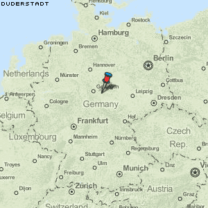 Duderstadt Karte Deutschland