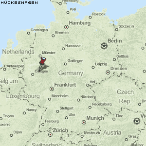 Hückeswagen Karte Deutschland