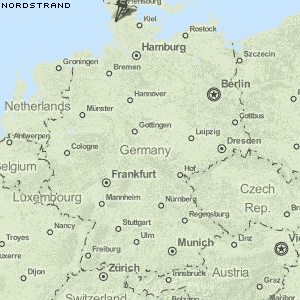 Nordstrand Karte Deutschland