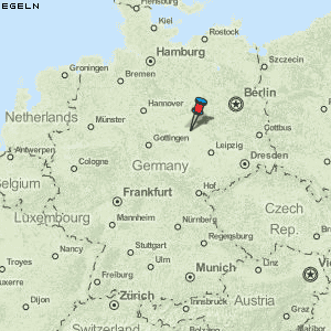 Egeln Karte Deutschland