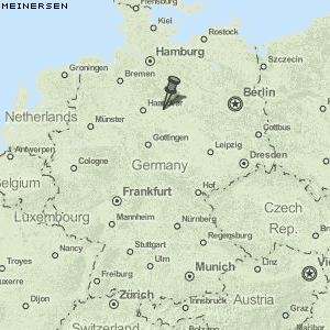 Meinersen Karte Deutschland
