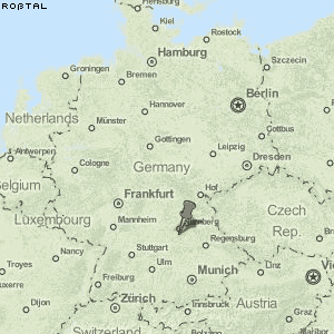 Roßtal Karte Deutschland