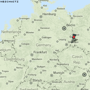 Neschwitz Karte Deutschland