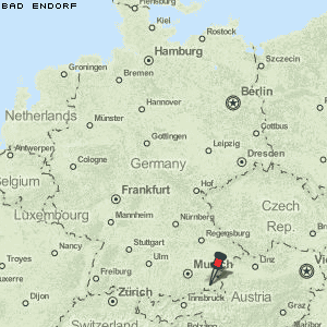 Bad Endorf Karte Deutschland