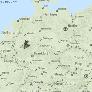 Buisdorf Karte Deutschland
