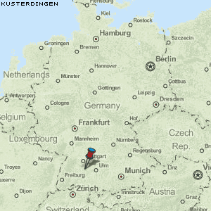 Kusterdingen Karte Deutschland