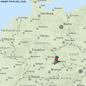 Obertraubling Karte Deutschland