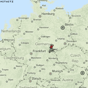 Mitwitz Karte Deutschland