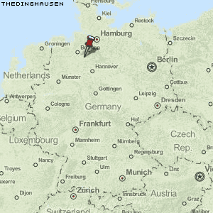 Thedinghausen Karte Deutschland