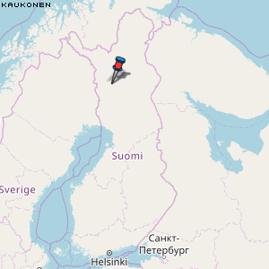 Kaukonen Karte Finnland