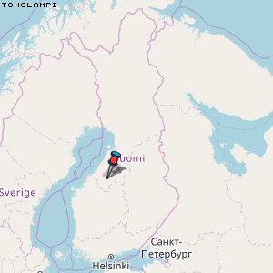 Toholampi Karte Finnland