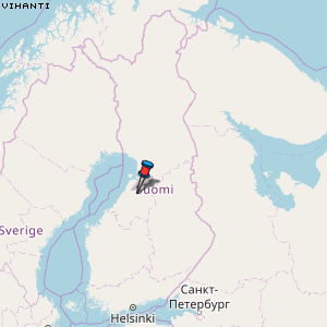 Vihanti Karte Finnland