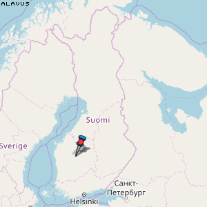 Alavus Karte Finnland