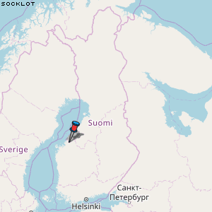 Socklot Karte Finnland