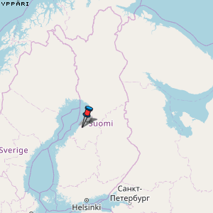 Yppäri Karte Finnland