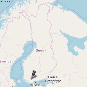 Somero Karte Finnland