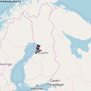 Parhalahti Karte Finnland