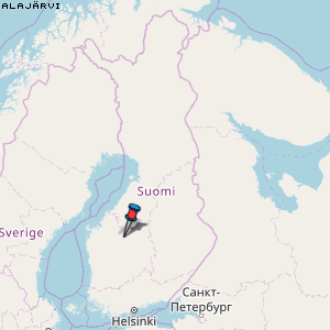 Alajärvi Karte Finnland