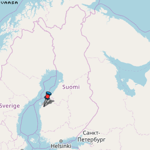Vaasa Karte Finnland