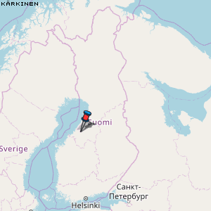 Kärkinen Karte Finnland