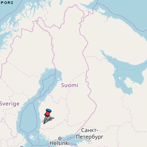 Pori Karte Finnland