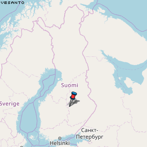 Vesanto Karte Finnland