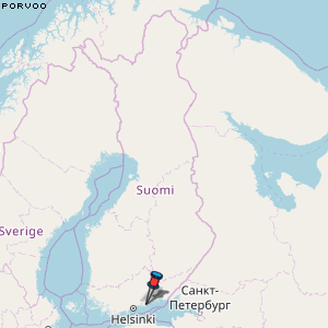 Porvoo Karte Finnland