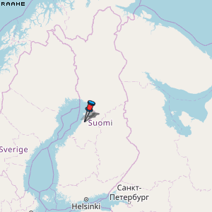 Raahe Karte Finnland