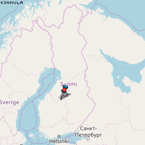 Kinnula Karte Finnland