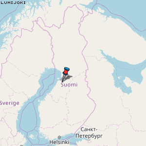 Lumijoki Karte Finnland