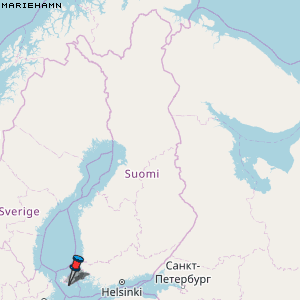 Mariehamn Karte Finnland