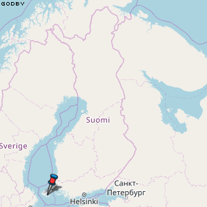 Godby Karte Finnland