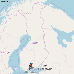 Siuntio Karte Finnland