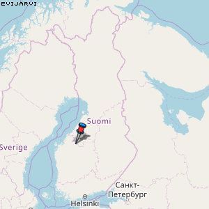 Evijärvi Karte Finnland