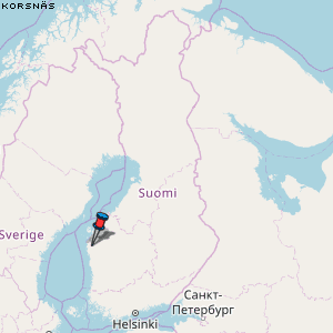 Korsnäs Karte Finnland
