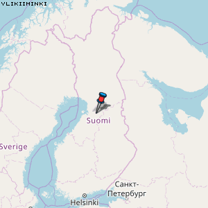 Ylikiiminki Karte Finnland