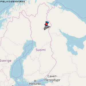 Pelkosenniemi Karte Finnland