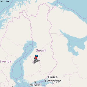 Soini Karte Finnland