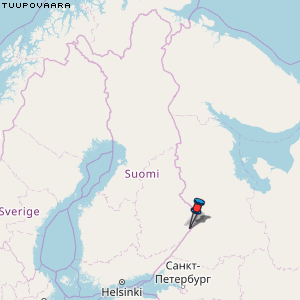 Tuupovaara Karte Finnland