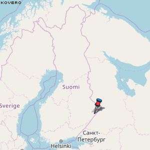 Kovero Karte Finnland
