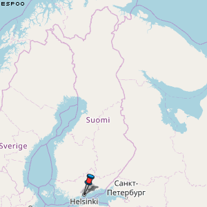 Espoo Karte Finnland