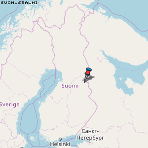 Suomussalmi Karte Finnland