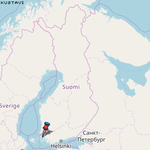 Kustavi Karte Finnland