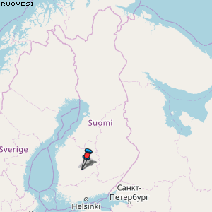 Ruovesi Karte Finnland
