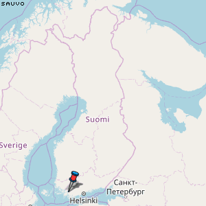 Sauvo Karte Finnland