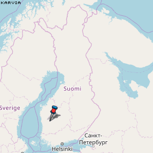 Karvia Karte Finnland
