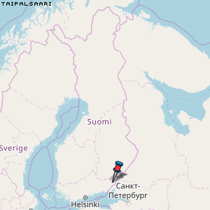 Taipalsaari Karte Finnland