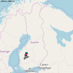 Jämijärvi Karte Finnland