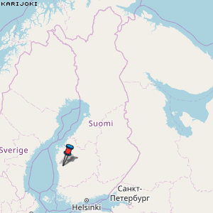 Karijoki Karte Finnland