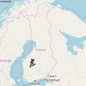Kihniö Karte Finnland